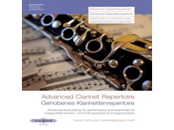Livro Advanced Clarinet Repertoire de Edition Peters (Inglês)