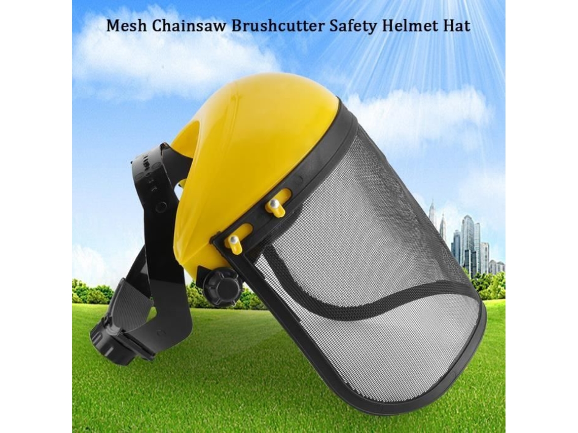 Viseira De Segurança Para Capacete, Rede De Proteção, Máscara Para Capacete De Lenhador Motosserra, Jardinagem E Roçadeira, Boh