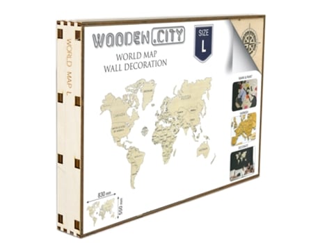 Puzzle Wooden City Woodcity.Wm502 3D 29 Peças