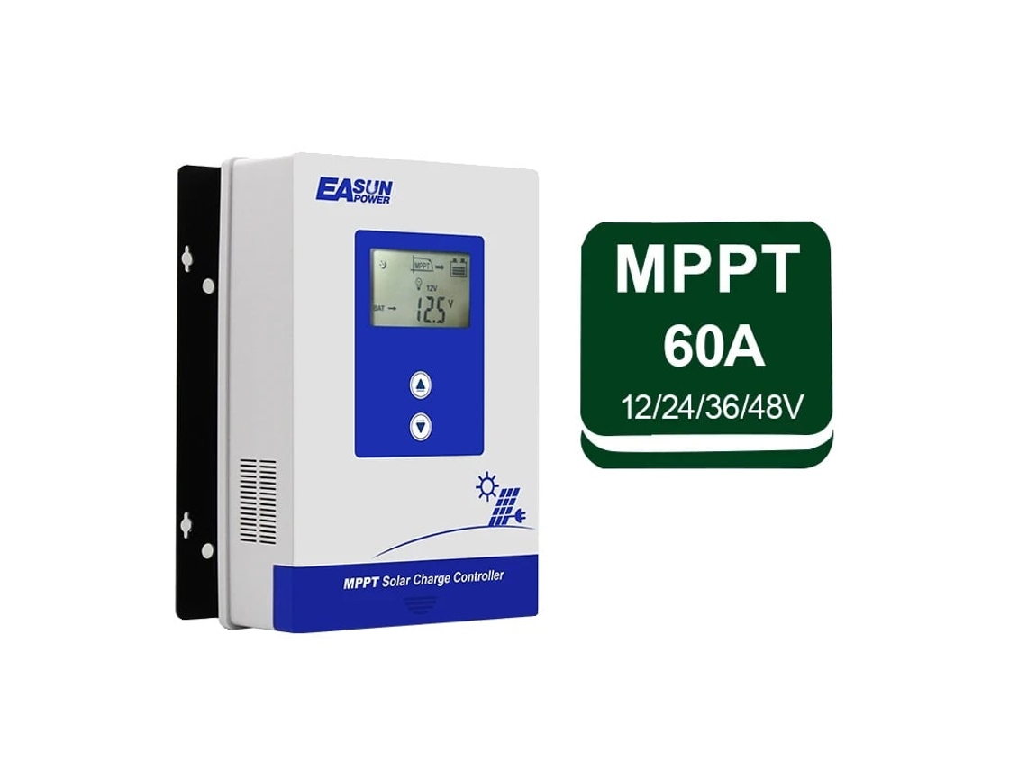 Controlador de Carga Solar OEM com tecnologia Mppt, segurança, 60a