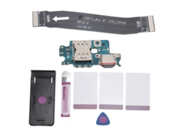 Aetheria dock Conector Porta de Carregamento Usb C para Galaxy S23 Sm‑s911f Sm‑s911b com Kit de Reparo