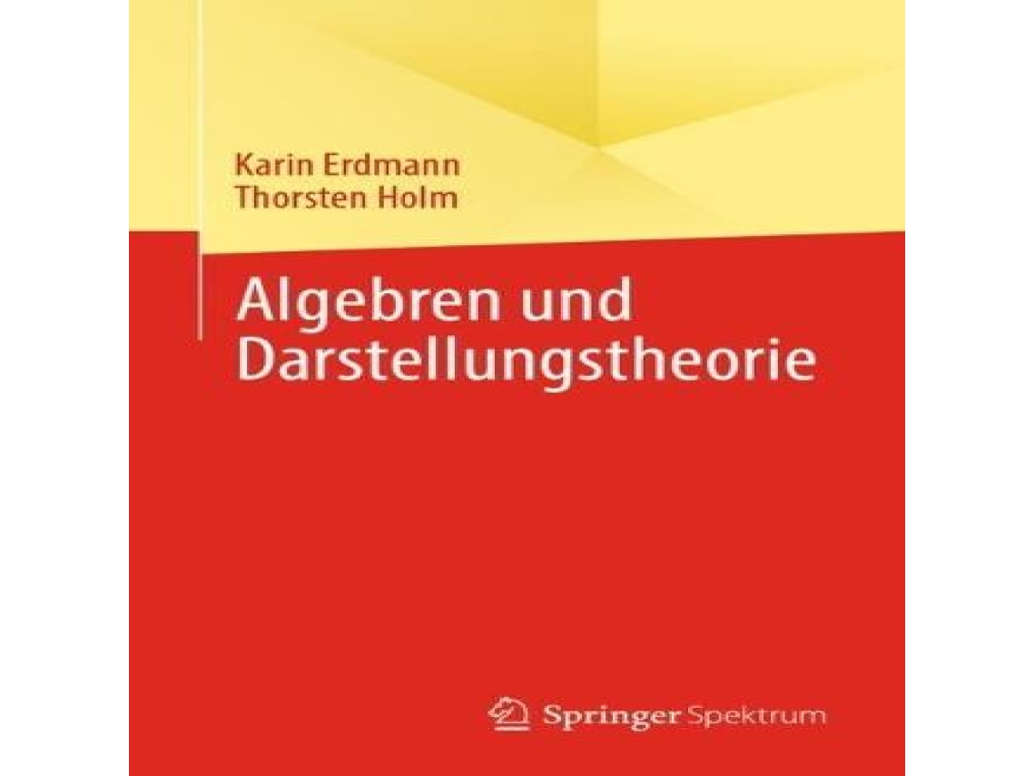 Livro Algebren und Darstellungstheorie de Karin Erdmann (Alemão)