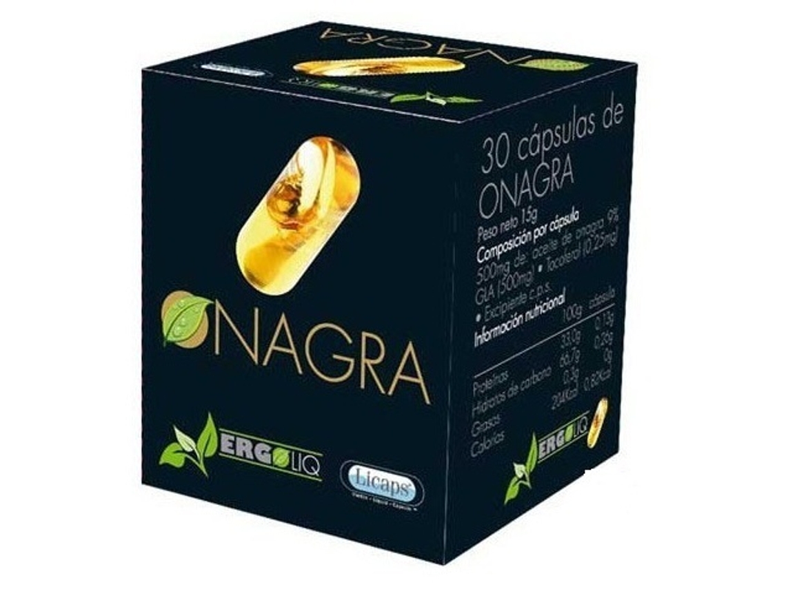 Onagra Ergoliq 30 Cápsulas Ergonat