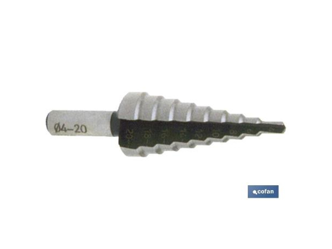Broca escalonada hss - taladro 30-40