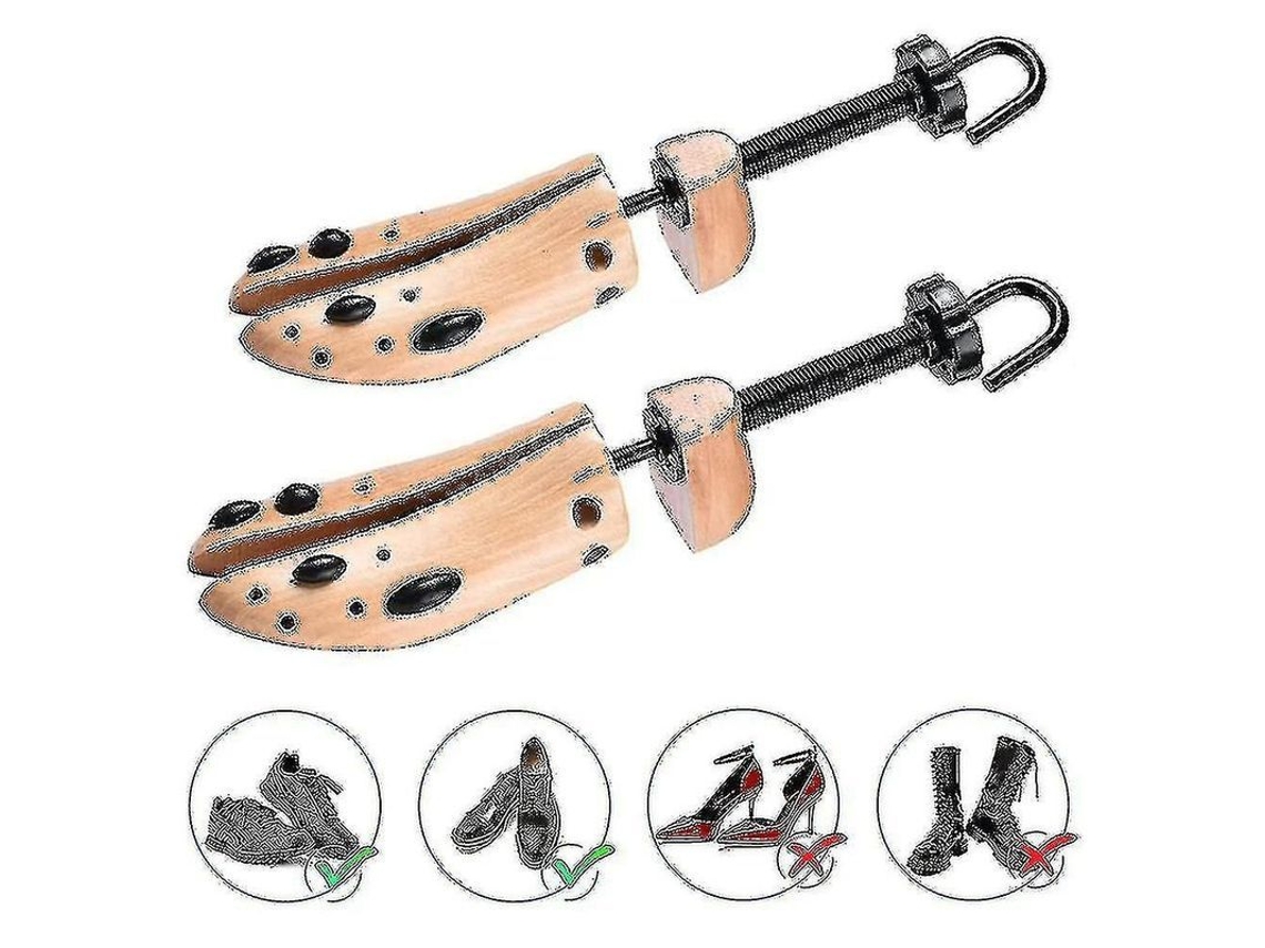 2 Pares de Estirador de Sapatos Resistente M 39 41 S/MARCA