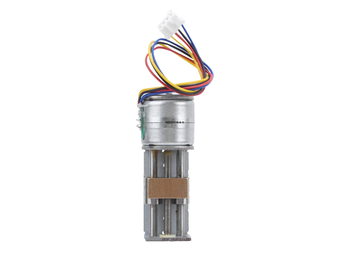 Motor De Passo Nema09/20 Mini Linear Com Fuso De Esferas, Porca Deslizante, Motores De Empurrar Móveis 20mm