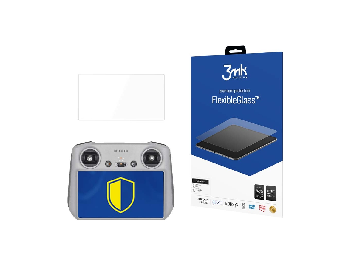 Película Protetora De Vidro Flexível 3mk Para Controle Remoto Dji Rm330 Com Alta Proteção