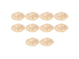 10pcs Boné De Palha Allinless