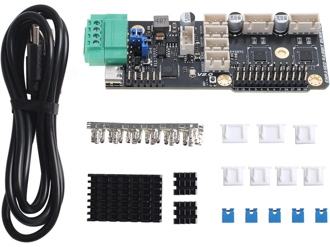 Placa-mãe Com Driver Tmc2209 E Interfaces Para Ercf