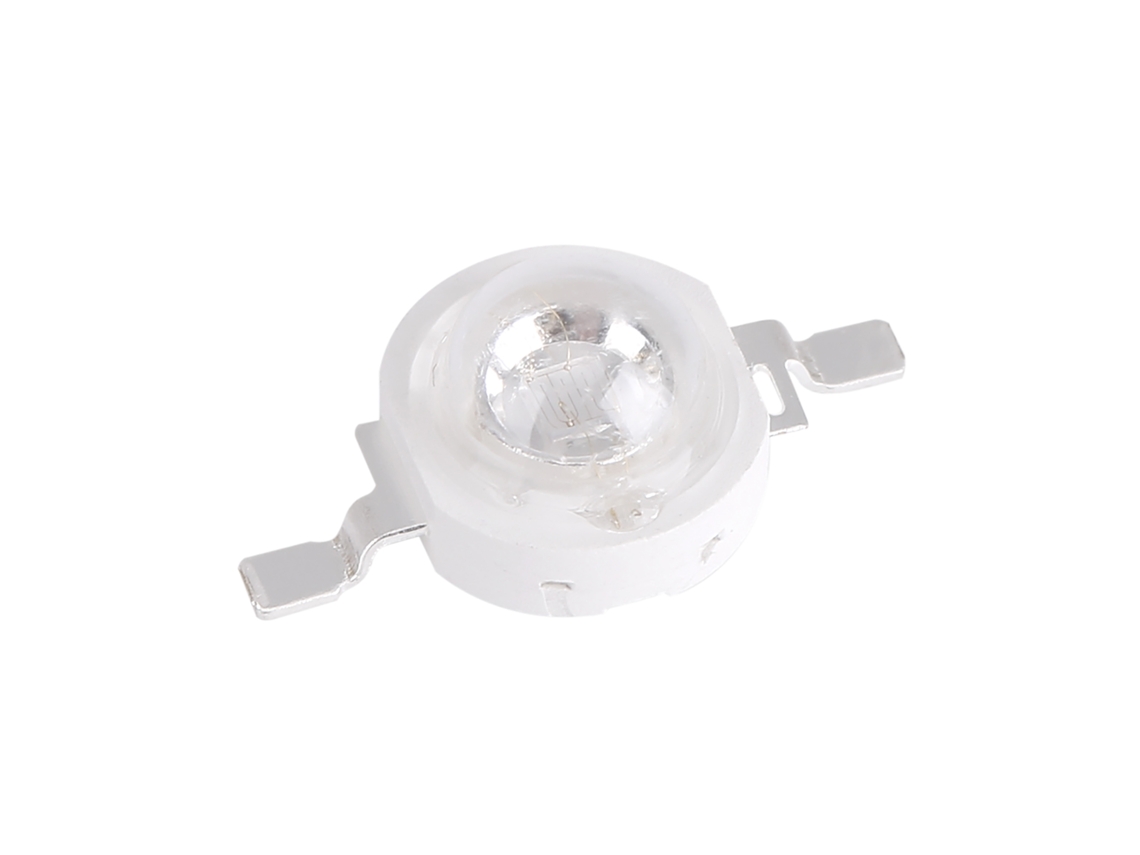 10pcs Lâmpadas Led Ultravioleta 3w UV395 400nm para Varredura e Impressoras | S/MARCA