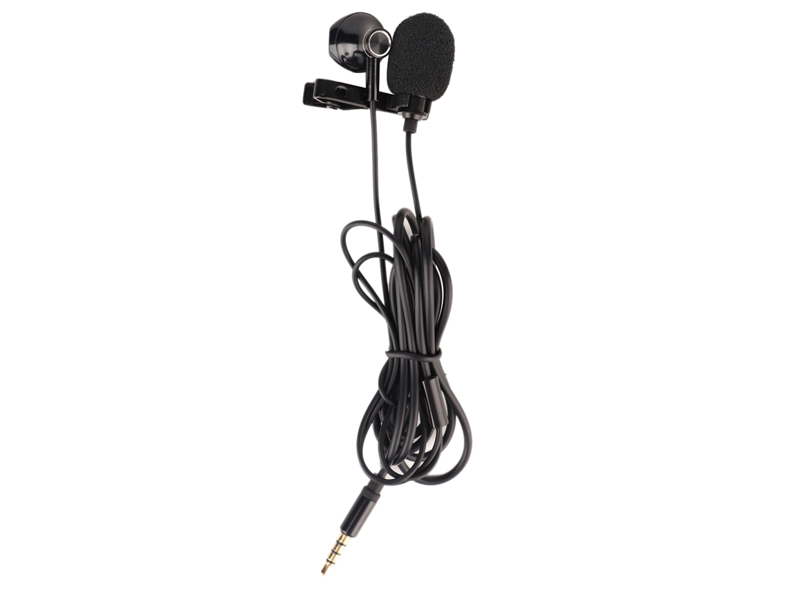 Microfone Mini Clipe Gravador Áudio Karaoke Celular Portátil