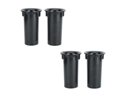 4 altavoces de tubo invertido T1 con pared interior lisa de ABS para altavoces de 5 a 6 pulgadas | S/MARCA