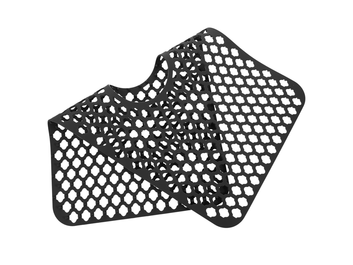 Tapete De Silicone Preto Para Pia, Modelo Longo