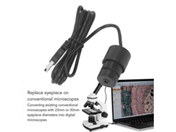 Ocular Eletrônico De 2 Mp, Câmera De Microscópio Digital Usb Para Educação Científica, Sala De Aula, Microscópio Usb Brilvibera