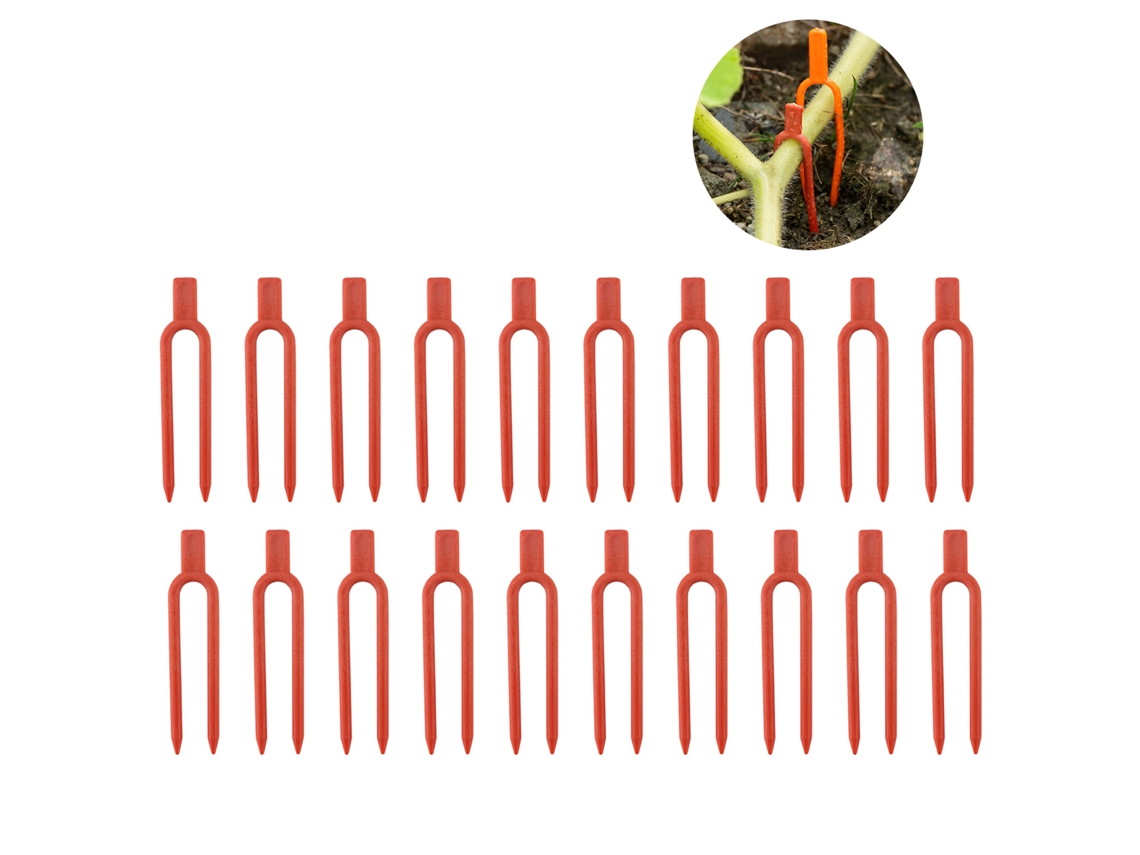 Prensas de Vinho de Jardim AQUAFORGE (100 Unidades, 5 Cm de Comprimento)