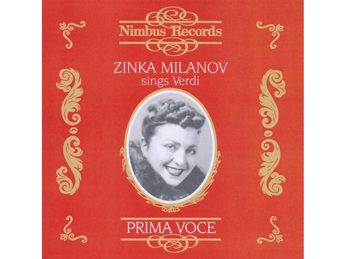 CD Milanov,Zinka/+ - Milanov Sings Verdi/Prima Voce (1CD)