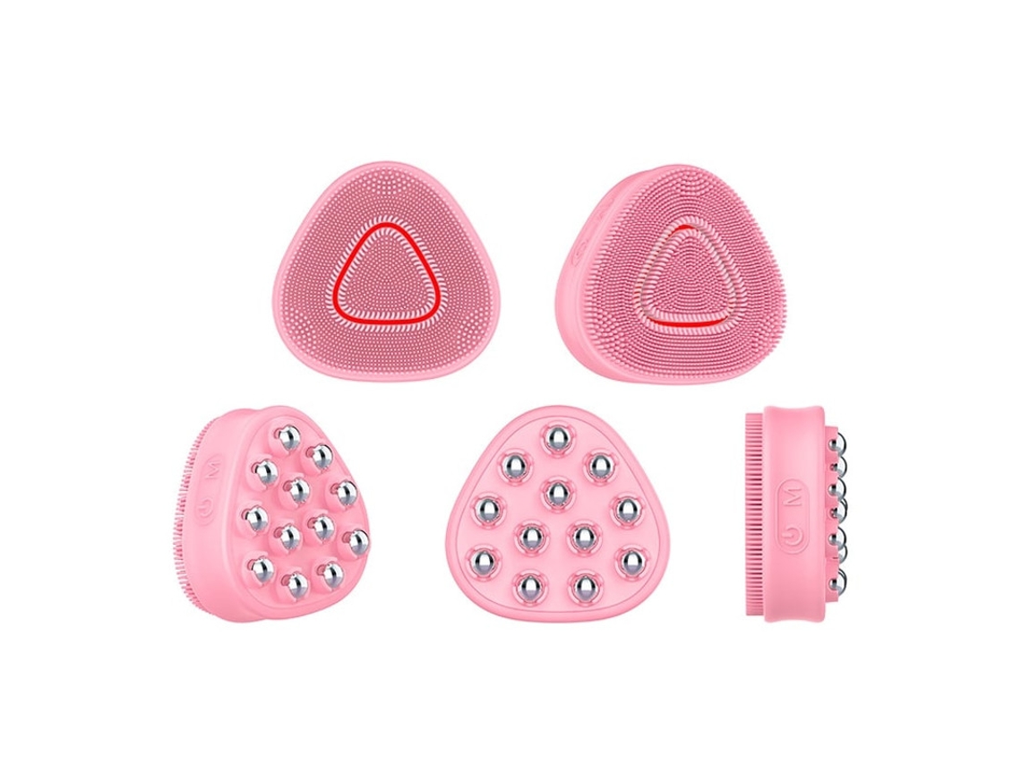 Escova De Limpeza Facial Vibratória Esfoliante Facial À Prova Dágua Recarregável De Silicone Esfoliante Elétrico Dispositivo De Limpeza Bestvite