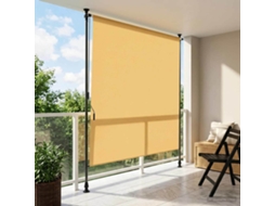 Vidaxl Cortina Rolô Exterior Areia 100 X 270 Cm