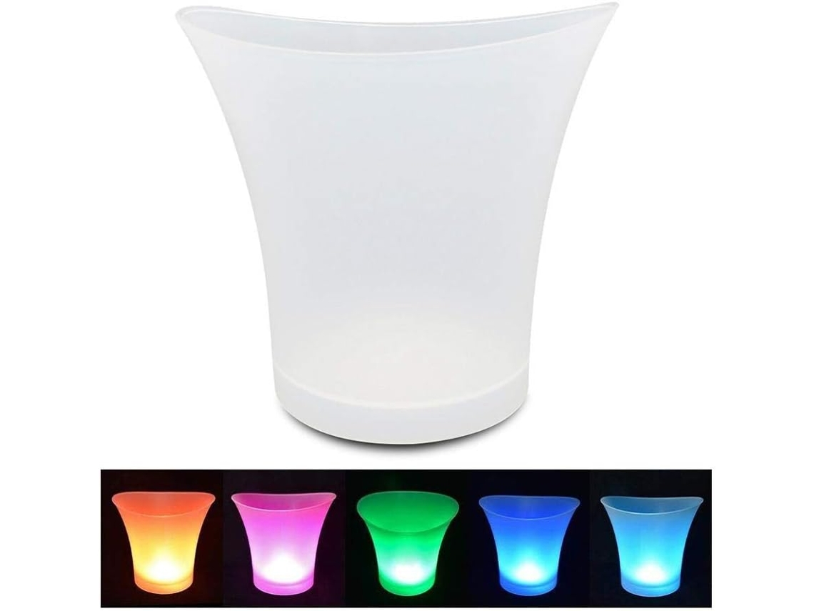 Recipiente Para Gelo De Vinho Com Grande Capacidade De 5 Litros, Multicolorido.