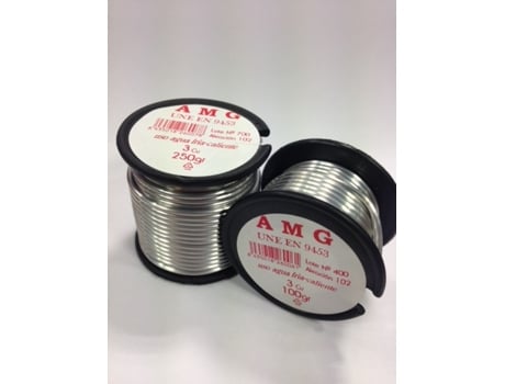 Fio de Prata-Estanho 96 5% Sn 3 5% Ag 250Gr. VACUFLEX