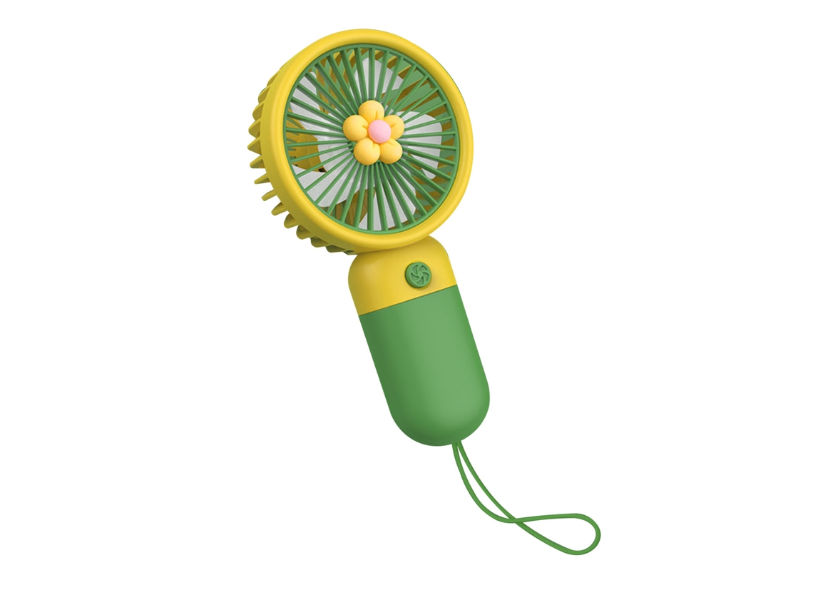 Ventilador De Mão Xiaomi Portátil Com Usb - Laxiscreed Leve, Recarregável E Ideal Para Levar A Qualquer Lugar