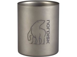Caneca Para Campismo NORDISK Titanium Double Wall Mug (Malha)