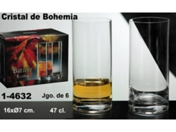 Conjunto de Cristal DRW (16cm x 7cmp)