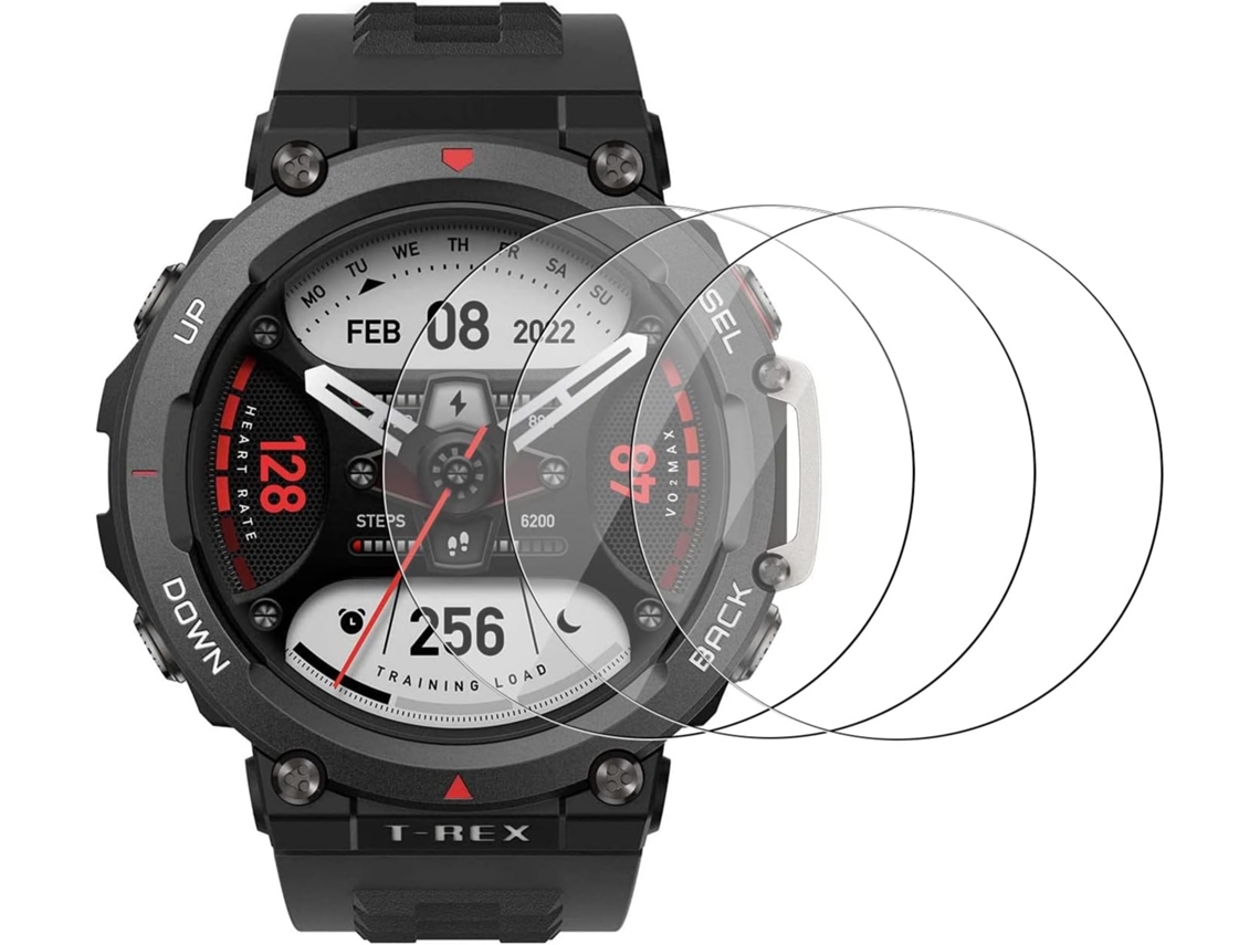Conjunto de Películas de Ecrã Amazfit Trex Filme para Amazfit T Amazfit T Rex 2 HONGWE. Vidro Temperado (3un)