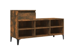 Sapateira MAISON EXCLUSIVE Derivados Madeira Carvalho Fumado (102x36x60 cm)