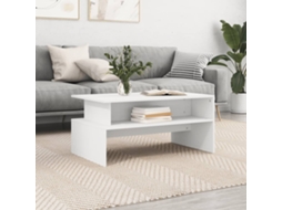 Vidaxl Mesa De Centro 90x55x42,5 Cm Derivados De Madeira Branco