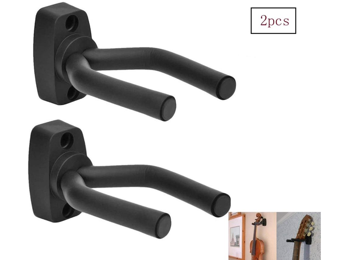 Suporte de Parede para Guitarra com Gancho AQUAFORGE (2 Unidades)