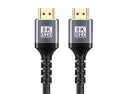 Cabo Hdmi 2.1 8k a 60hz / 4k 120hz 1 M AQUAFORGE