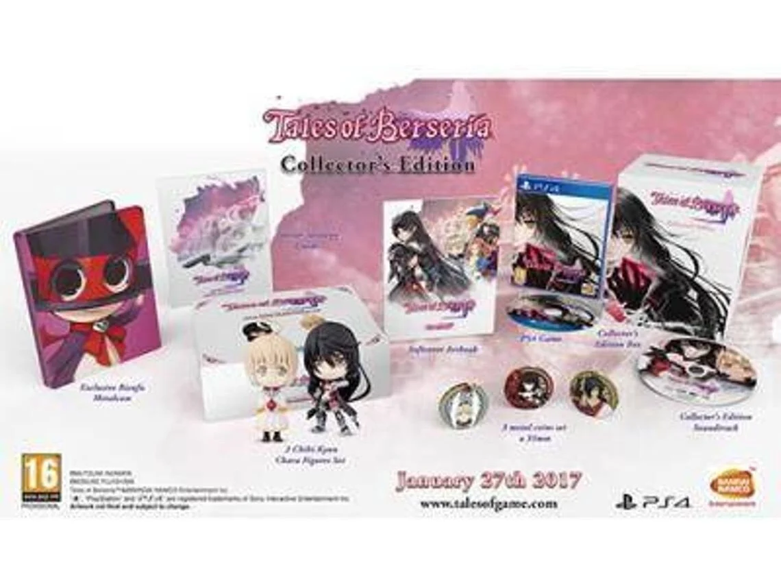Jogo PS4 Tales of Berseria (Collector's Edition)