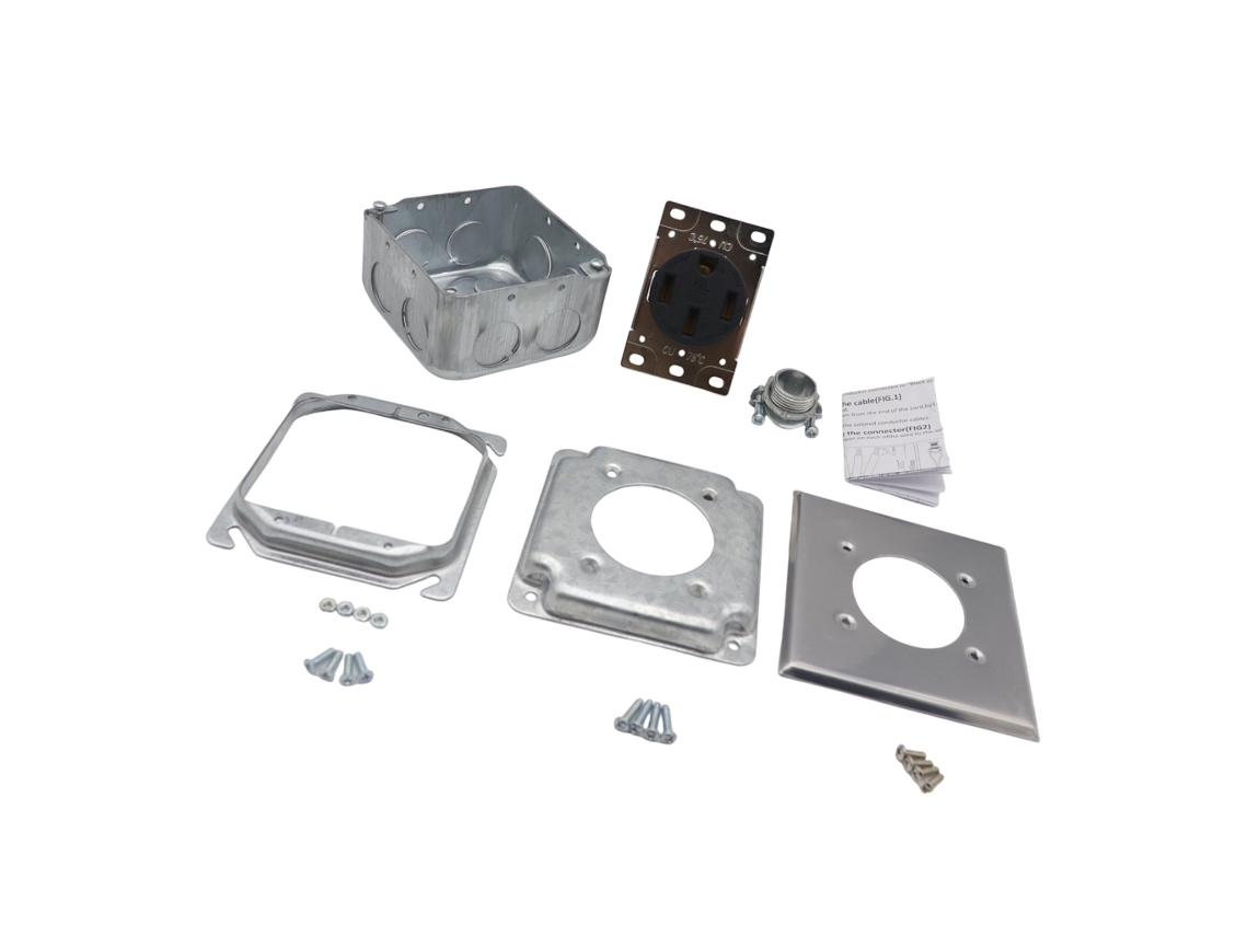 Kit de Instalação Tomada Nema 14 50r BRILVIBERA | BRILVIBERA