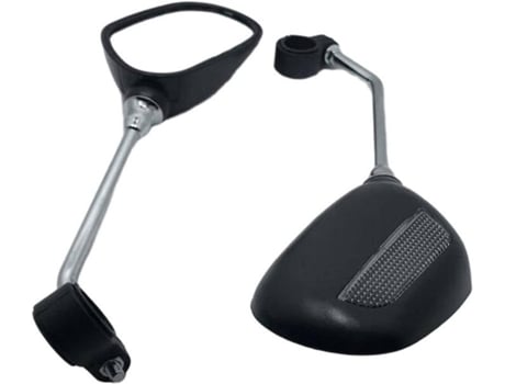 Retrovisor De Bicicleta Não Especificado 2 Peças Ajustável 360° Resistente A Choques Montagem No Guidão Fuienko
