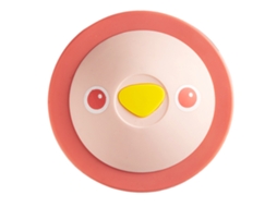 Vedante de Ralo de Pressão 10cm TPR Anti odor para Pia Cozinha Banheiro Rosa