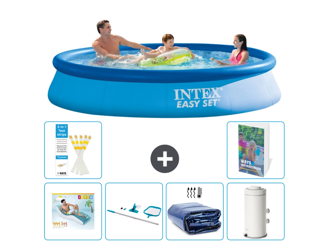 Piscina Easy Set Redonda 366x76 Cm 5 peças S96 INTEX