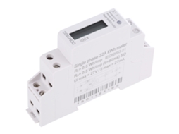 Medidor De Energia Elétrica Monofásico Com Display Lcd Digital Para Trilho Din