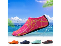 Meias Aqua Barefoot Para Mergulho Sapatos Praia Natação Surf Snorkeling Mergulho Scuba