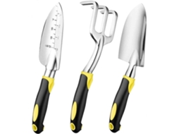 Omni kit de Ferramentas Jardinagem 3 Peças Rastrillo Espátula Transplante