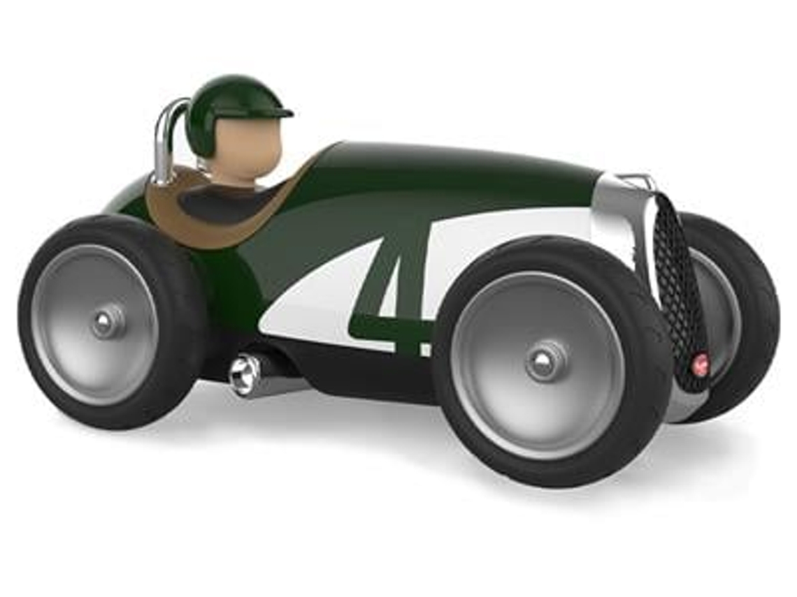 Carrinho De Brinquedo Baghera Carro De Corrida Verde Carrinho De Brinquedo Com Design Retrô