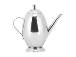 Botella Dispensadora De Aceite De Acero Inoxidable 304 Antiderrame Pulida 500ml Para Cocina Hogar