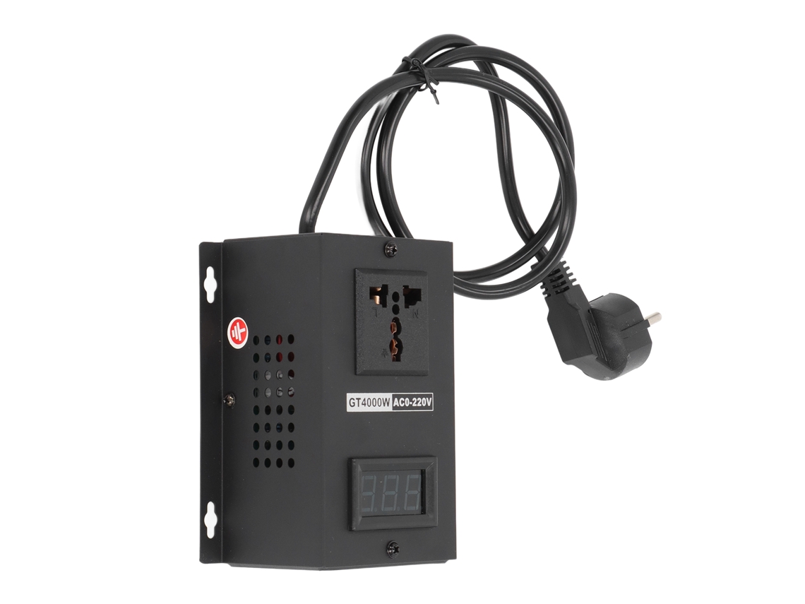 Laxiscreed Regulador De Voltagem Scr Com Controlador Para Ac 4000w, Ajustável Em Velocidade E Temperatura