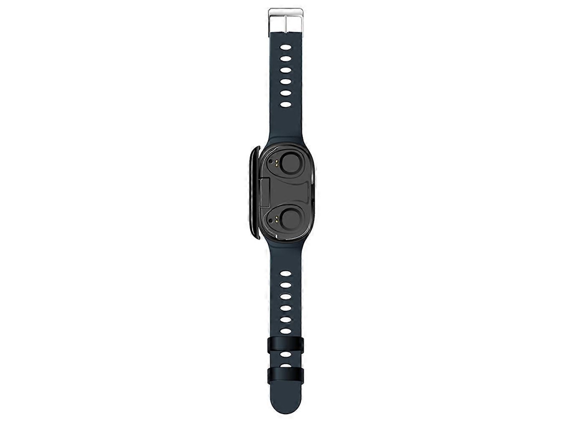 Smartwatch esportivo Bluetooth 2 em 1 com fones de ouvido, monitor de pressão arterial e frequência cardíaca. Ly Ebike