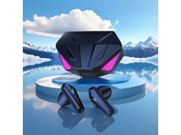 Fone de Ouvido Gamer Sem Fio Bluetooth, Microfone, Graves Estéreo, À Prova D'água MDUG