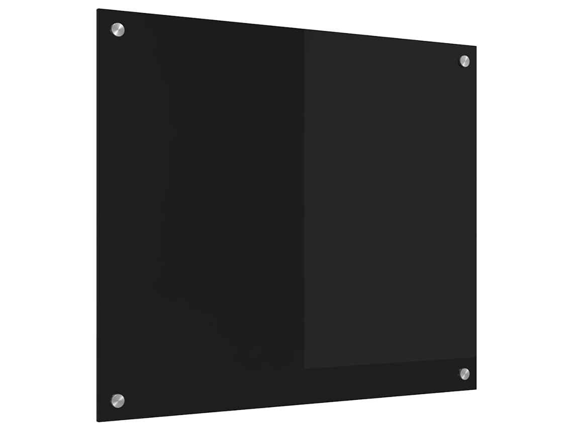Conjunto 1 Superfície De Cozinha Vidaxl Preto (70 X 60 Cm)