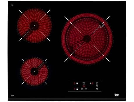 Placa de Vitrocerâmica TEKA TZ6318 (Elétrica - 60 cm - Preto)