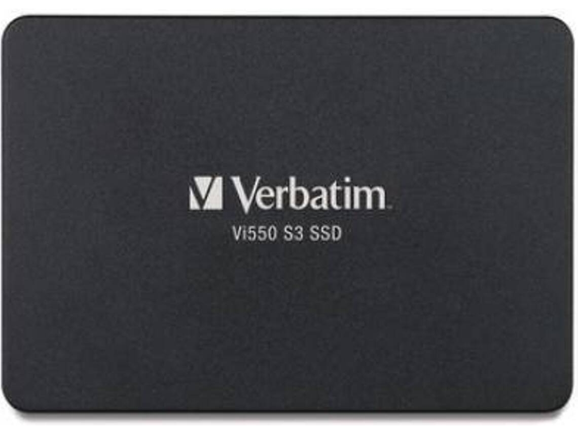 Disco SSD Interno VERBATIM VI550 (256 GB - SATA - 560 MB/s)