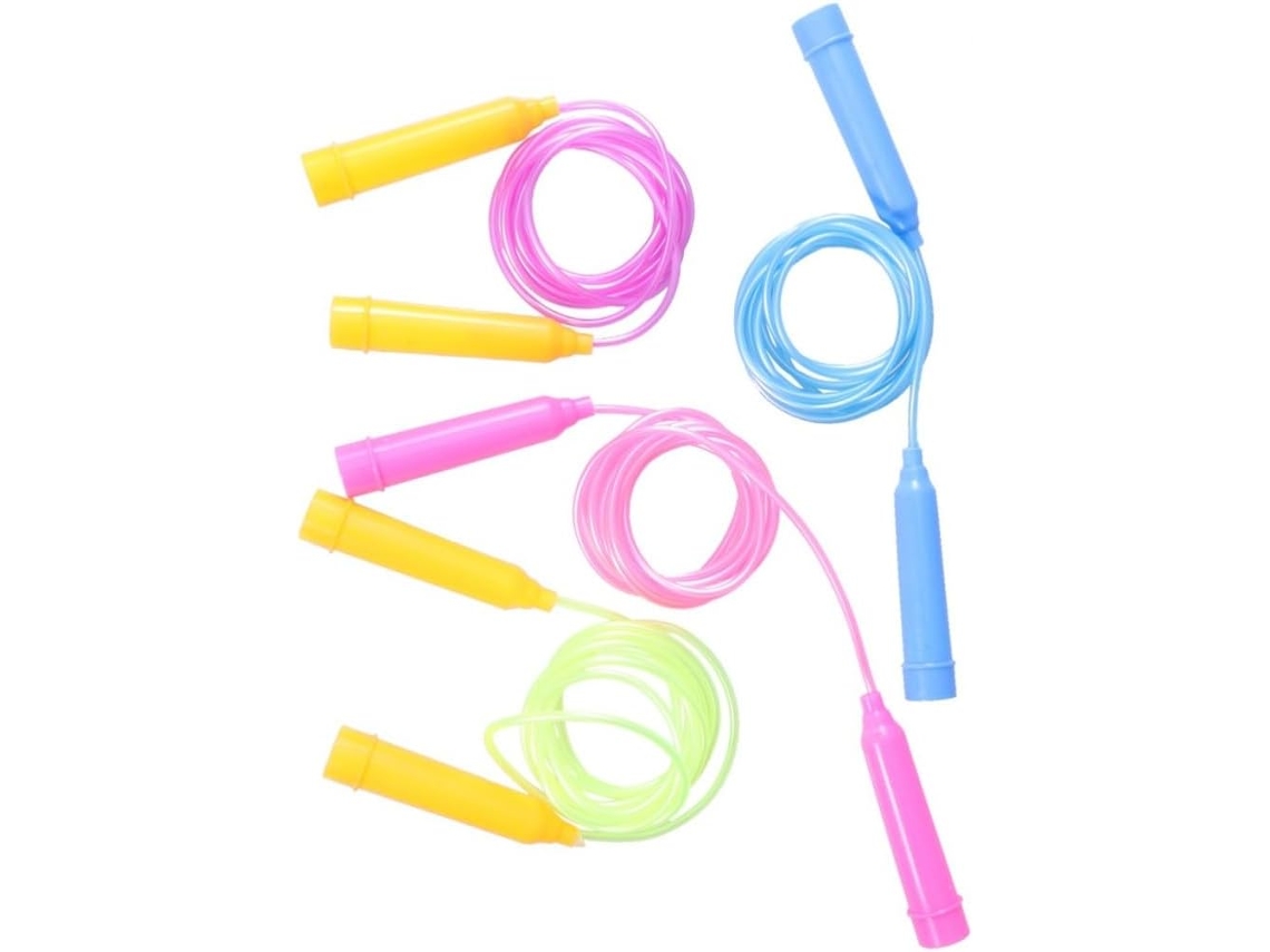 Conjunto De 12 Cordas Pvc Com Alça, Duráveis, Antiderrapantes E Ajustáveis, Para Exercícios Cardiovasculares Cores