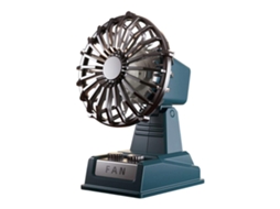 Mini Ventilador Recarregável Em Abs, Estilo Clássico Nostálgico, Pequeno E Silencioso, Portátil.